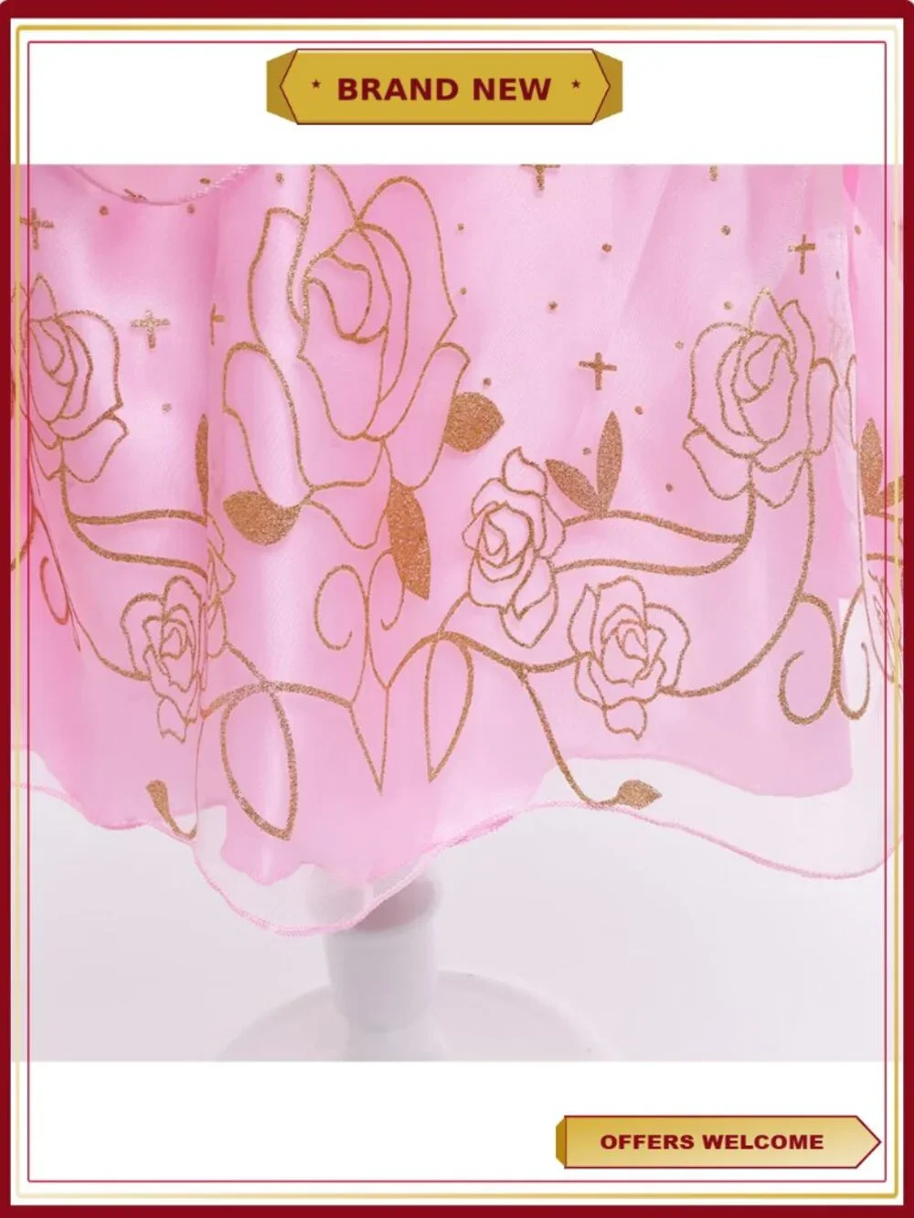 Girls Princess Dress Fairy Gemstone Birthday Party Costume